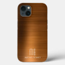 Search for brushed copper iphone cases Brown