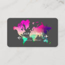 Search for flight ticket World map