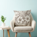 Search for neutral tone pillows Botanical