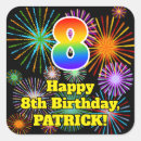 Search for number eight stickers Fun