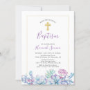Search for succulent christening invitations Baptism