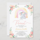 Recherche de floral elephant baby shower invitations Mother to be