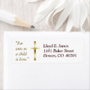 Search for easter cross return address labels Religious