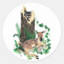 Recherche de faon autocollants Cerfs communs