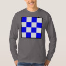 Recherche de carré bleu tshirts À damiers