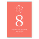 Search for orange table cards Elegant