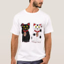 Search for lucky cat tshirts Fortune