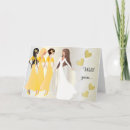 Recherche de femme robe blanche cartes postales Bridesmaid