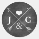 Search for heart arrow stickers Initials