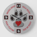 Recherche de pattes de chien horloges Animaux domestiques