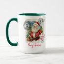 Search for santa vintage mugs Christmas eve