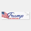Recherche de parti politique voiture autocollants Drapeau américain