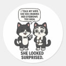 Search for funny husband stickers Couples