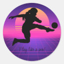 Search for soccer stickers Girl