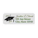 Search for graduate return address labels Party