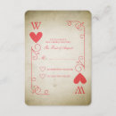 Recherche de vegas wedding rsvp cards Vintage