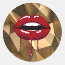 Search for dripping lips stickers Trendy
