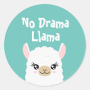 Search for drama llama stickers Alpaca