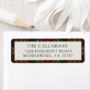 Search for tartan plaid return address labels Simple