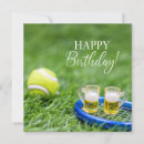 Search for tennis birthday cards Player