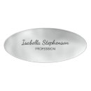 Search for oval name tags Iridescent
