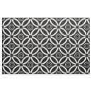 Search for retro black and white fabric Geometric
