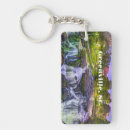 Search for waterfall rectangular keychains River