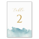 Search for oceanic table cards Simple elegant