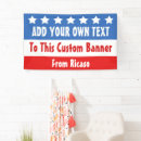 Search for election banners America