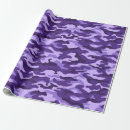 Search for purple camouflage wrapping paper Military