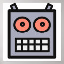 Search for robot head posters Cartoon