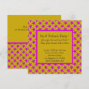 Search for pink pattern invitations Bright