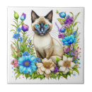 Search for siamese cat tiles Floral