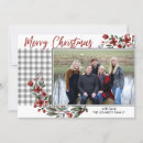 Search for grey christmas cards Buffalo plaid