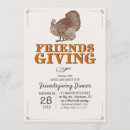 Search for turkey invitations Vintage