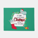 Search for christmas cat doormats Xmas