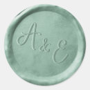 Search for wax wedding stickers Initials