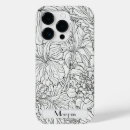 Recherche de noir et blanc iphone coques Marguerie