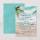Recherche de party scene invitations Plage de sable