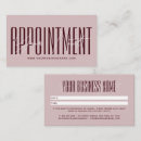 Search for professional appointment cards Beautician