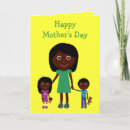 Search for black american mother cards Cartoon