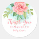 Search for pink rose thank you stickers Ombre