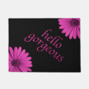Search for hot pink doormats Typography