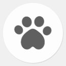 Recherche de cat paw autocollants Illustration