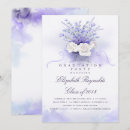 Search for lavender graduation invitations Modern