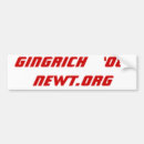 Search for gingrich bumper stickers Newt