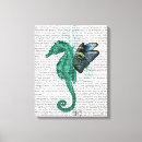 Recherche de ailes impressions sur toile Hippocampe