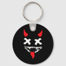 Search for scary face keychains Devil