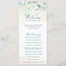 Search for eucalyptus wedding programs Rustic