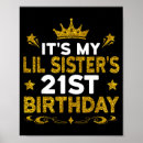 Search for 21st birthday posters Years